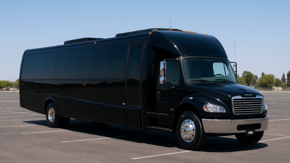 Exterior of Charter Bus Company Bowling Green's 15 Passenger Minibus in Bowling Green