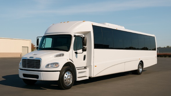 Exterior of Charter Bus Company Bowling Green's 30 Passenger Minibus in Bowling Green