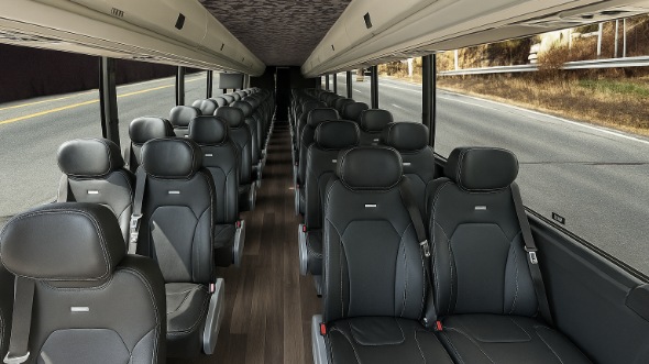 bowling green 30 passenger minibus inside