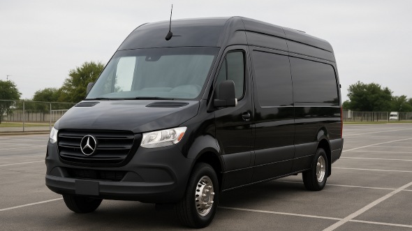 Exterior of Charter Bus Company Bowling Green's Sprinter Limo in Bowling Green